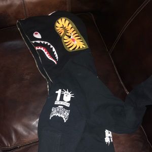 A Bathing Ape Flatbush zombie Hoodie10Anniversary